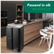 Luzzo ® ohio 60 ltr afvalscheidingsprullenbak rvs – pedaalemmer met soft close