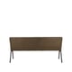 Label51 Eetkamerbank matz army green microfiber 175 cm