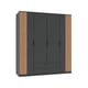 CaliCosy Kast 4 draaideuren en 2 laden l180 cm luebeck