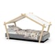 CaliCosy Lit 90x200 cm avec sommier inclus h129,7 cm lodge