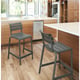Alterego Halfhoge snackkruk nobu mini 52x55x95 cm