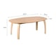 Lewis & Loft Eettafel luna – fsc®-gecertificeerd mangohout – deens ovaal – 180x100 cm – naturel