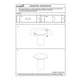 Brix salontafel set marron - mangohout