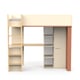 CaliCosy Hoogslaper met bureau en kast h183 cm camillia