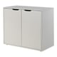 Lucevi pino wandkast 2 deuren hout - 85.5x43.3 x71.8 cm