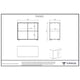 Lucevi pino wandkast 2 deuren hout - 85.5x43.3 x71.8 cm