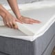 NachtrustOnline Impala latex topper 90 x 200 zuiver natuurrubber medium hardheid tencel