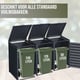 4gardenz ® containerombouw 2 kiko's kliko ombouw hoogwaardig materiaal -