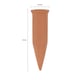 QUVIO Bewateringssysteem set van 4 terracotta