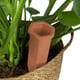 QUVIO Bewateringssysteem set van 4 terracotta