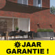 Kopu ® schaduwdoek vierkant 280 gram waterdoorlatend 4x4 m creme