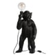 J-Line Lamp ape standing polyresin black
