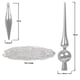4seasonz Kerstballen set 130 ballen piek en slinger /zilver