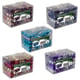 4seasonz ® kunststof kerstballen set 130 ballen, piek en snoer /blauw