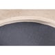 Muratap Heaven fluffy soft vloerkleed hoogpolig effen tapijt - 160 cm rond