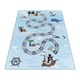 Muratap Play vloerkleed kinderkamer numbers laagpolig 80x120 cm