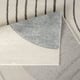 Muratap Bonito supreme 3d laagpolig vloerkleed tapijt grijs- 80x300 cm