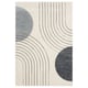 Muratap Bonito supreme 3d laagpolig vloerkleed tapijt grijs- 80x300 cm