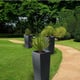 4gardenz ® stone pilaar plantenbak bloempot 30x30x80 cm steen