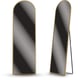 Mirlux Passpiegel ovale spiegel 160x60cm goud