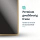 Mirlux Passpiegel ovale spiegel 160x60cm goud