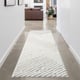 Muratap Vloerkleed focus feel hoogpolig fluffy scandinavisch - 80x300 cm