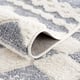 Muratap Vloerkleed focus style hoogpolig fluffy scandinavisch grijs -