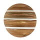 Hoyz wandschap set-4 rond massief margosa naturel