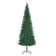Homcom Kunstkerstboom smal met metalen standaard 210 cm Ø81 cm
