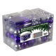 4seasonz Kerstballen set 130 ballen piek en slinger /zilver