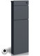 4gardenz ® brievenbus staand brievenbus staal met slot -