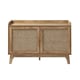 CaliCosy Buffetkast 2 deuren in rotanvlechtwerk l110 cm palmo