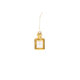 House Vitamin Ornament xmas hanger perfume bottle glass 5x2,5x9cm