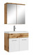 Badplaats Badkamermeubel set montreal 01 60 cm met hooogglans wit -